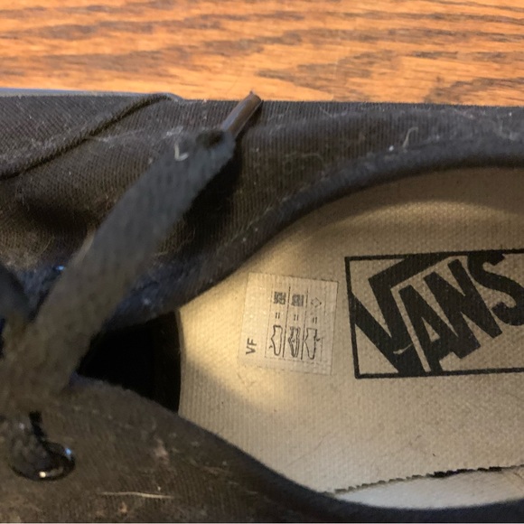 Vans. Worn once. - Picture 3 of 3
